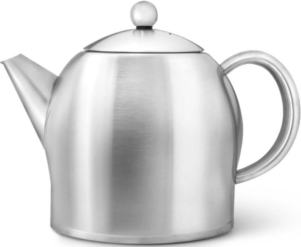 Bredemeijer Minuet l, Steel 0.5 Santhee Crema Teapot - Satin