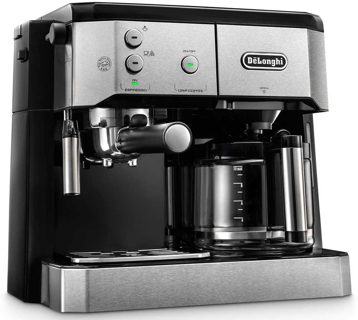 DeLonghi BCO421.S Combi Dual Coffee Machine