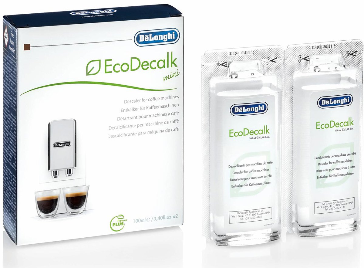 DeLonghi Ecodecalk Decalcifying Agent 2 x 100 ml - Crema
