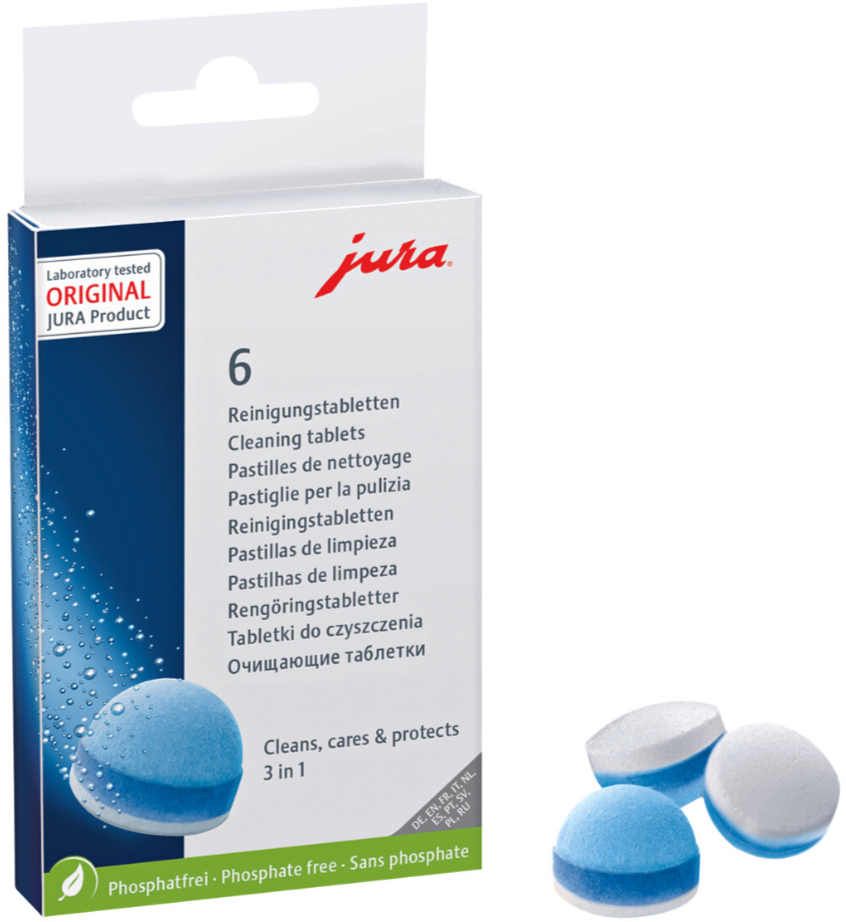Boite de 25 pastilles de nettoyage Jura
