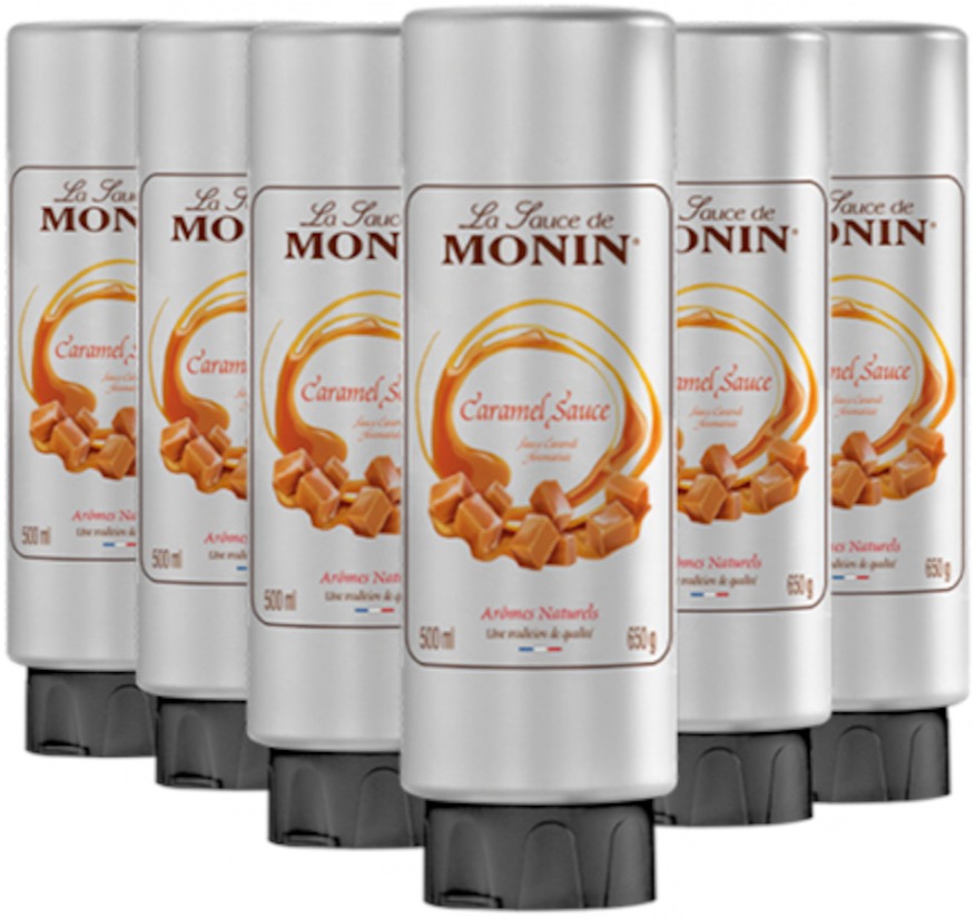 Monin - Caramel Syrup, Rich and Buttery, Great for India