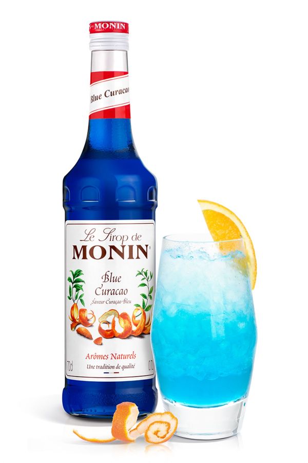 Monin Blue Curaçao Syrup 700 Ml Crema