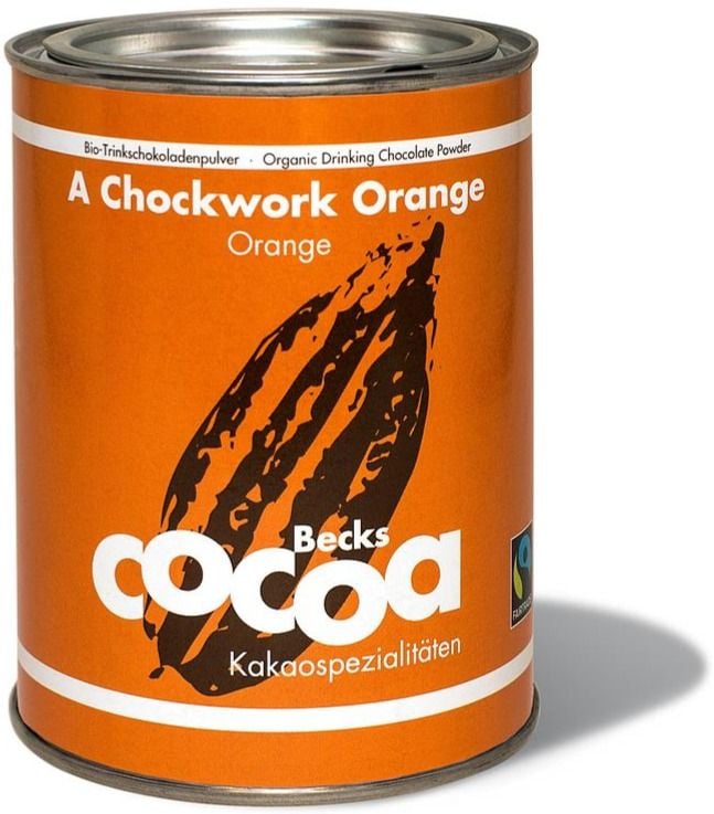 Chocolat en poudre arôme Orange - Boîte 250g 