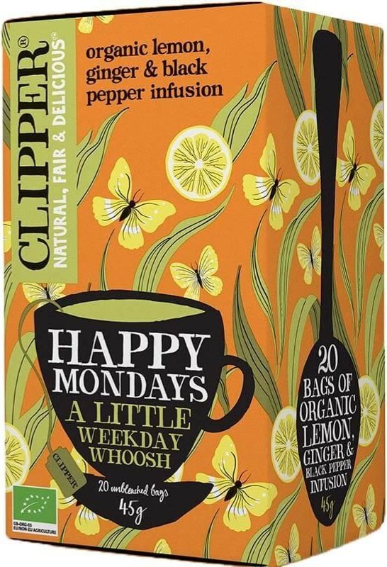 Clipper Organic Happy Mondays Infusion 20 Tea Bags