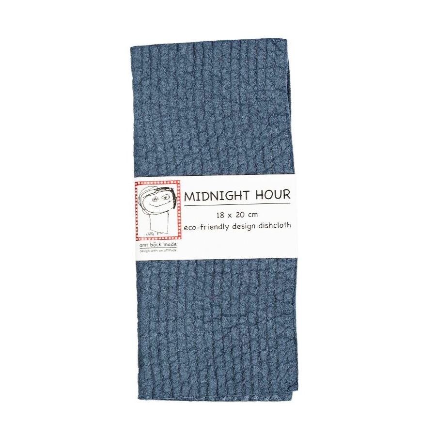 Ann Bäck Eco-Friendly Dishcloth, Midnight Hour