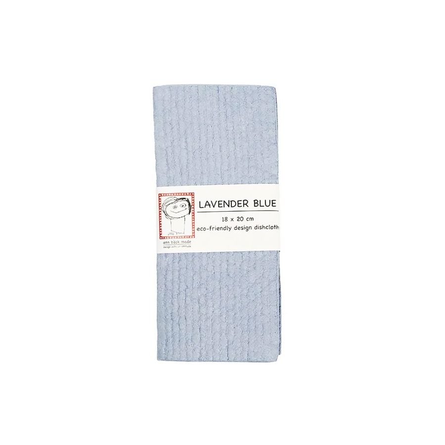 Ann Bäck Eco-Friendly Dishcloth, Lavender Blue