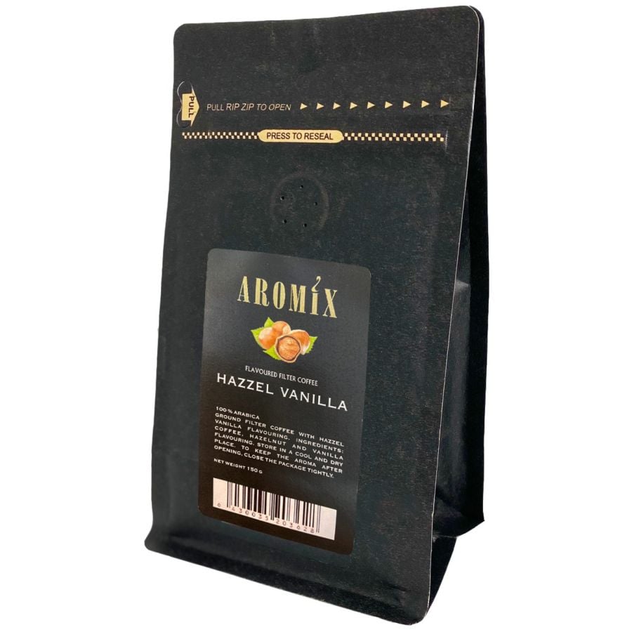 Aromix Hazzel Vanilla Flavoured Coffee 150 g Ground