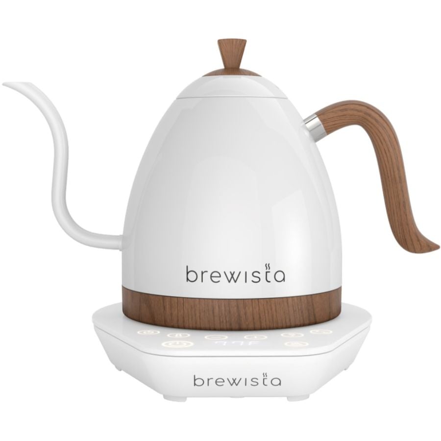 Brewista Artisan Gooseneck Temperature Variable Kettle 1 l, Pearl White