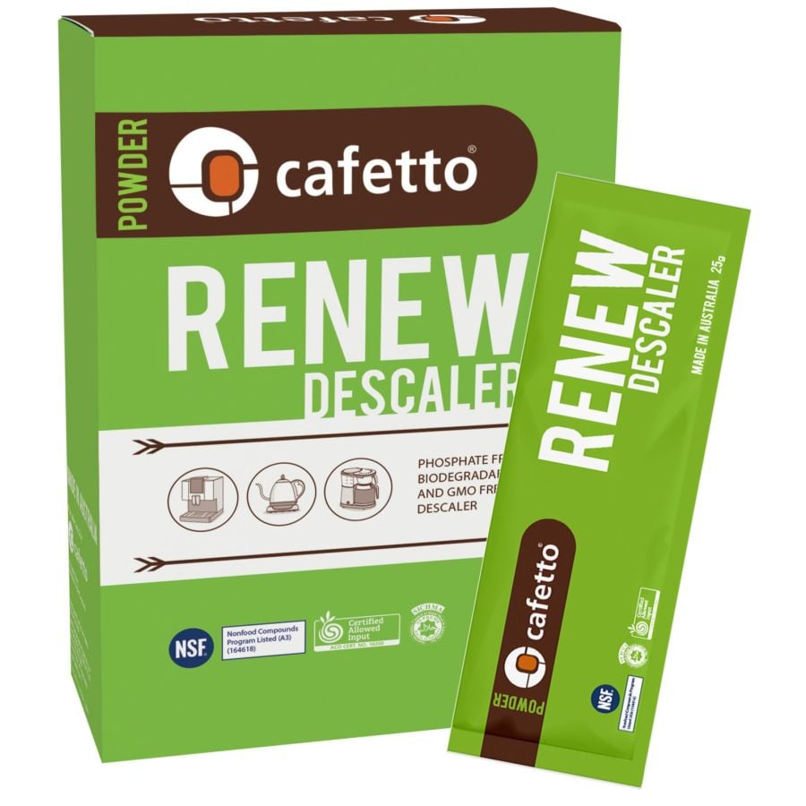 Cafetto Renew Descaling Powder 6 x 25 g