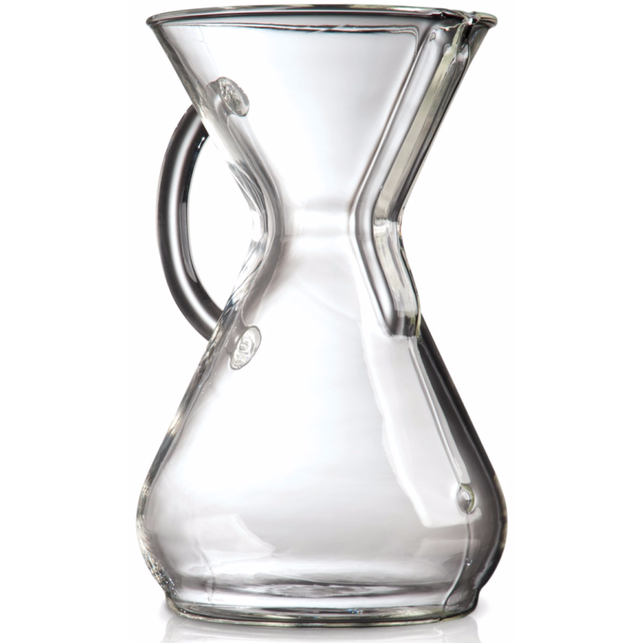 Chemex cafetière avec poignée en verre, 8 tasses