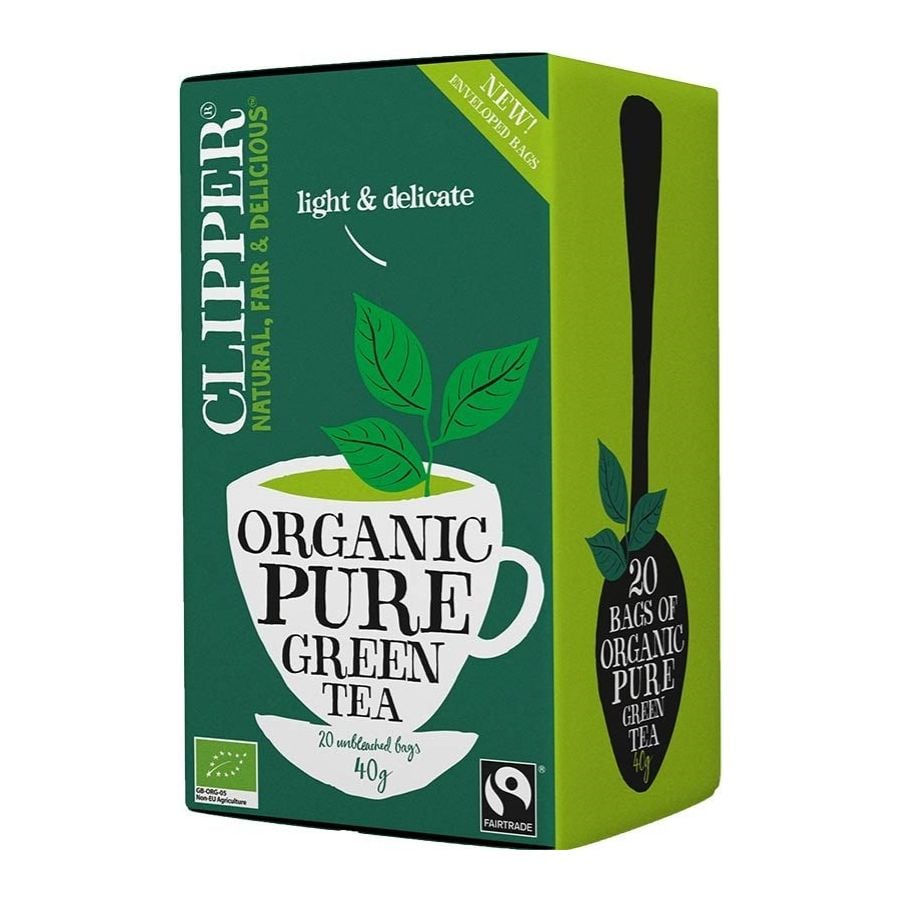 Clipper Organic Pure Green Tea 20 Bags