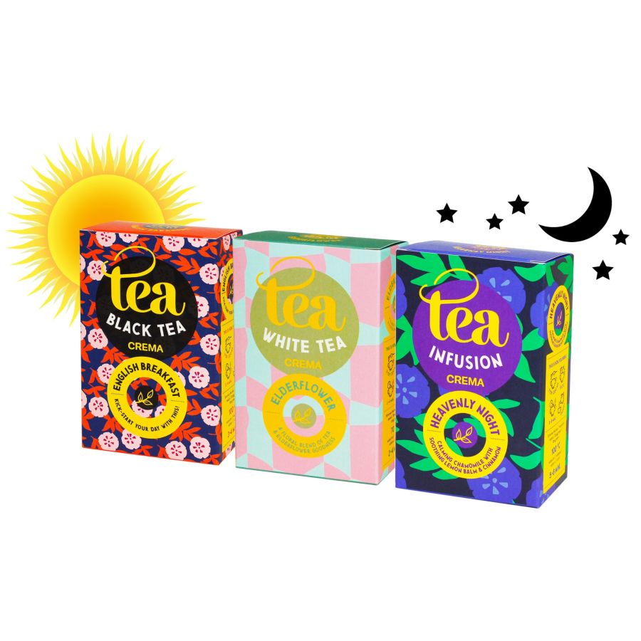 Crema Tea Morning To Night collection de thé