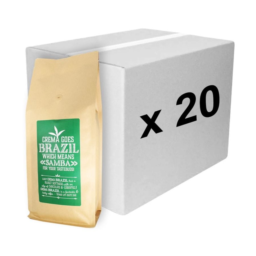 Crema Brazil 20 x 1 kg café en grano