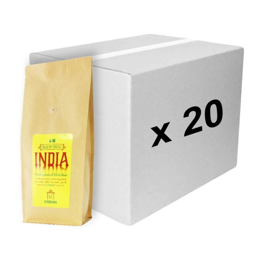 Crema India Monsooned Malabar 20 x 1 kg grains