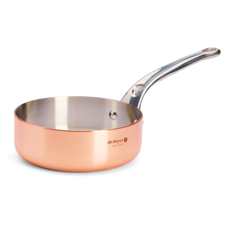 de Buyer Prima Matera Copper Sauté Pan 1.0 l Induction 16 cm