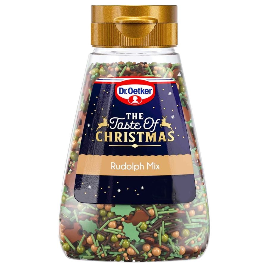 Dr. Oetker Rudolph Mix Christmas Sprinkles 115 g