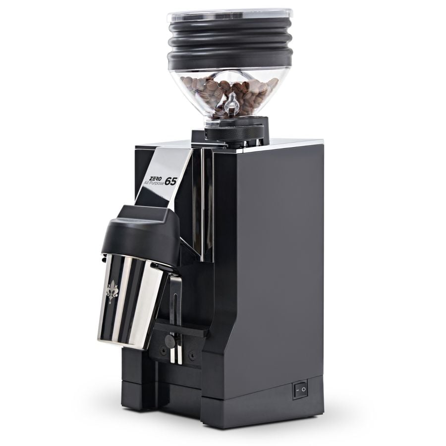 Eureka Mignon Zero 65 All Purpose 16CR Coffee Grinder, Black