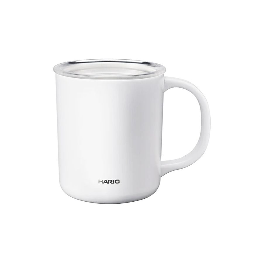 Hario Thermal Mug Ceramic tasse isotherme 350 ml, blanche