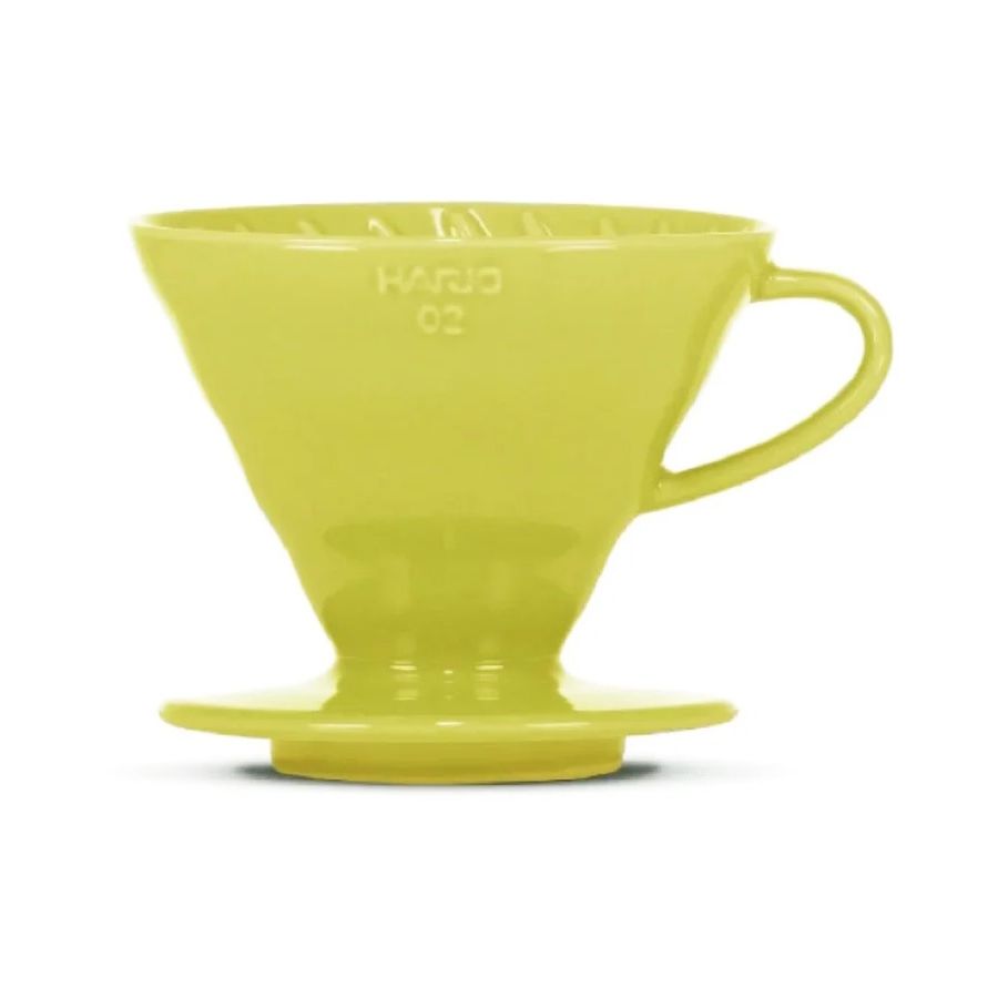 Hario V60 Ceramic Dripper Size 02, Light Green