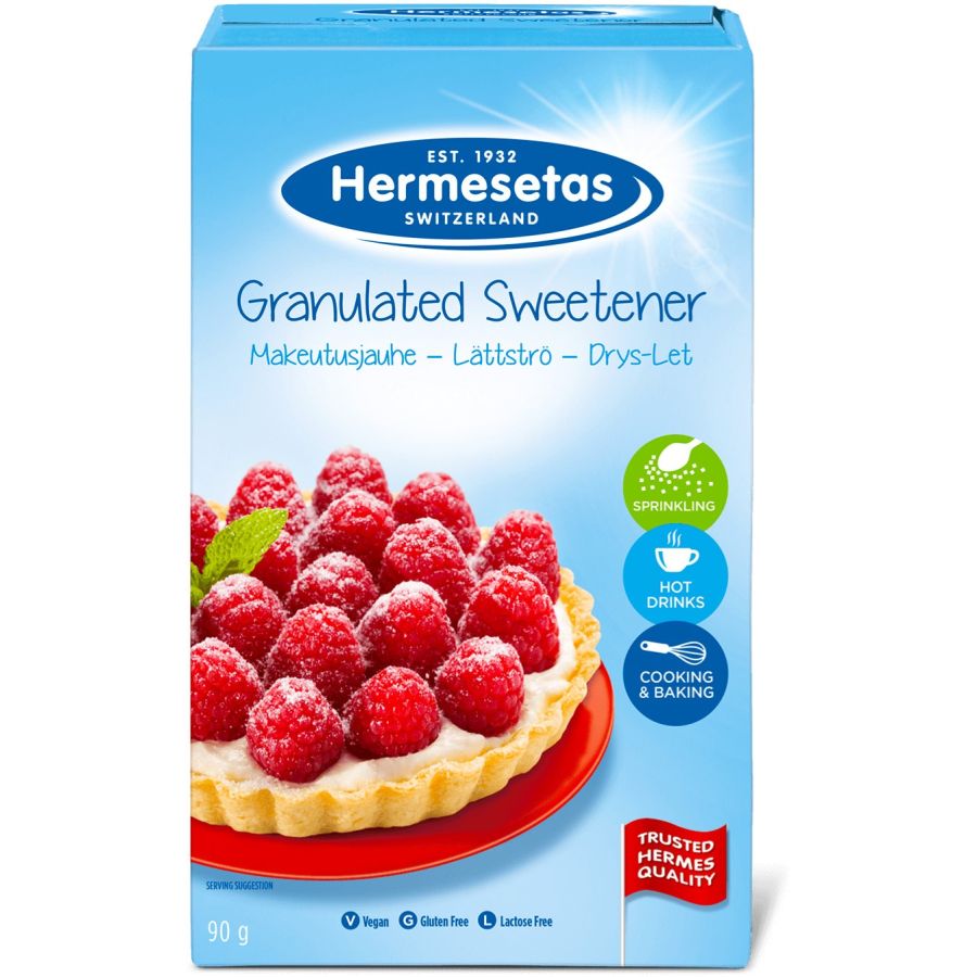 Hermesetas Granulated Sweetener édulcorant granulé 90 g