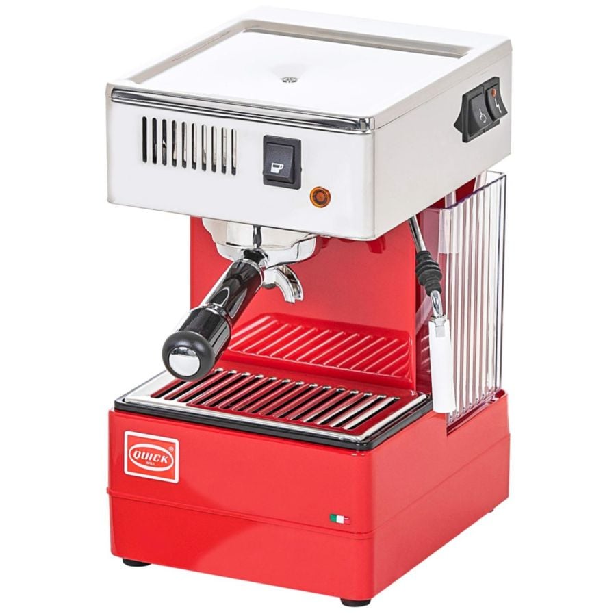 Quick Mill Stretta 0820 Espresso Machine, Red