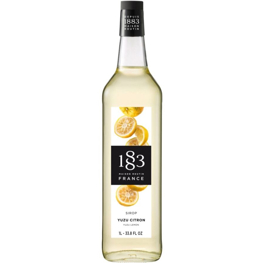 Maison Routin 1883 Yuzu Lemon sirope con sabor 1000 ml