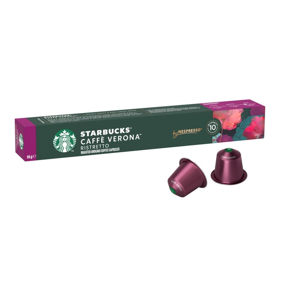 Starbucks Caffè Verona Nespresso-Compatible Coffee Capsules 10 pcs