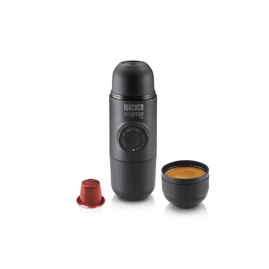 Wacaco Minipresso NS cafetera espresso portátil para cápsulas de café