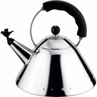 Alessi 9093 B hervidor de agua, negro