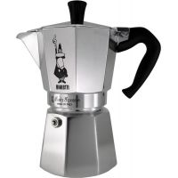 Bialetti Moka Express Stovetop Coffee Make Aluminium - 6 Cup 