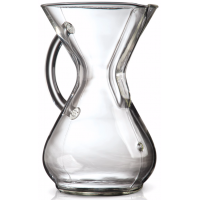 Chemex cafetière avec poignée en verre, 6 tasses