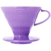 Hario V60 taille 02 porte-filtre en céramique, purple heather