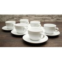 IPA Alba taza de café latte, 6 uds.