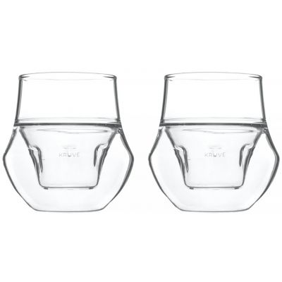  KRUVE - Excite & Inspire, Coffee Glasses, Clear