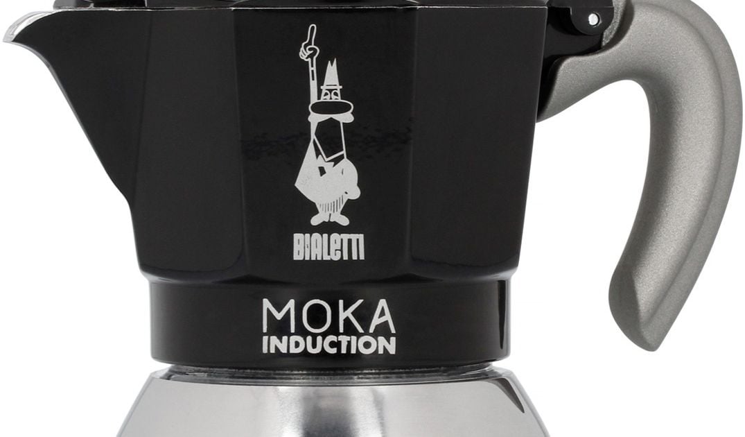 Bialetti Moka Induction Black  My Coffee Shop 