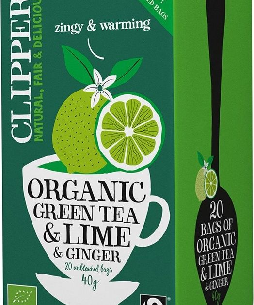 Clipper Organic Green Tea & Lemon - Crema