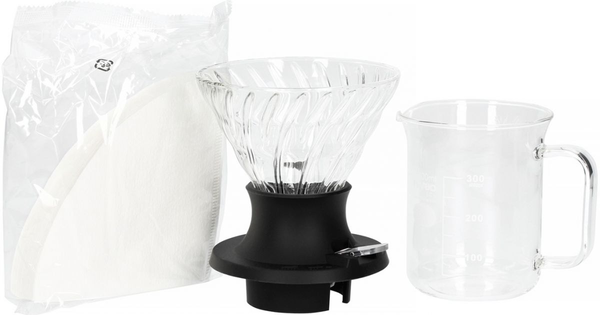 HARIO V60-02 SWITCH Immersion Dripper (200ml/6.76oz) (Glass) / Steep and  Release Brewers