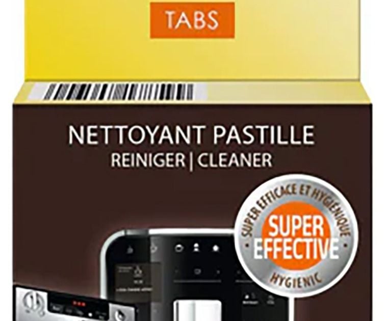Melitta Perfect Clean 4 tablettes de nettoyage pour machines à expresso 4 x  1,8 g (lot de 5)
