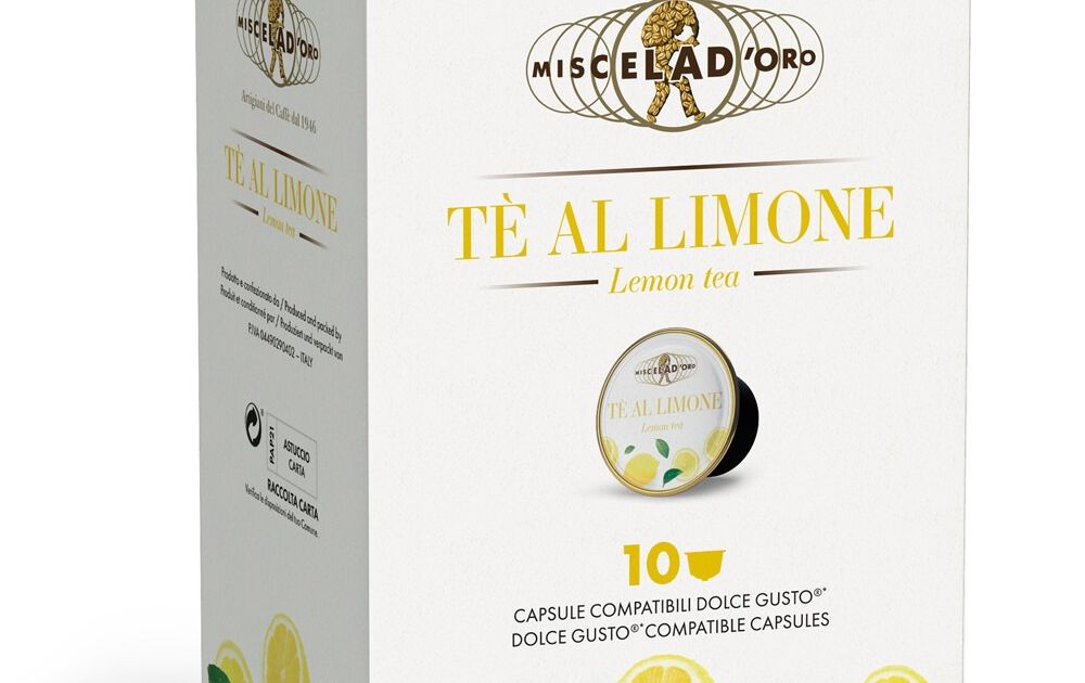 Miscela d'Oro Lemon Tea - Dolce Gusto® Compatible Capsules 10 pcs - Crema