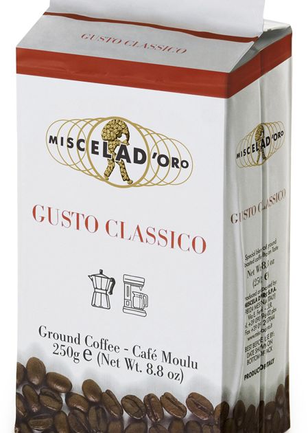 Hag Gusto Oro Café Moulu Décaféiné Goût Or 100% Arabica 250 gr – Italian  Gourmet FR