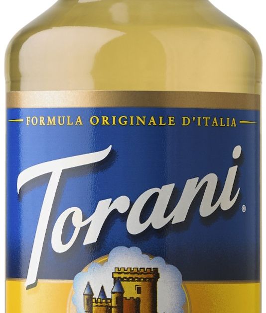 Sirop aromatisé au chocolat blanc sans sucre Torani 750 ml
