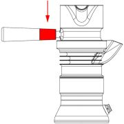 9Barista Upper Handle Bush -douille de Poignée Supérieure