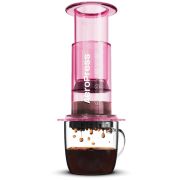 AeroPress Clear cafetera, rosa