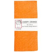 Ann Bäck Eco-Friendly Dishcloth, Chirpy Orange