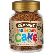 Beanies Birthday Cake café instantáneo saborizado 50 g