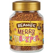 Beanies Merry Marzipan Flavoured Instant Coffee 50 g