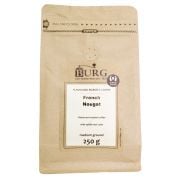 Burg café saborizado, nougat francés 250 g molido