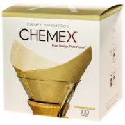 Chemex filtros de papel natural para cafetera de 6, 8 y 10 tazas, 100 uds.