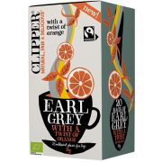 Clipper Organic Earl Grey With A Twist Of Orange, 20 sachets de thé