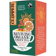 Clipper Organic Green Tea Reviving Orange, Acerola, Guarana & Matcha 20 bolsas de té